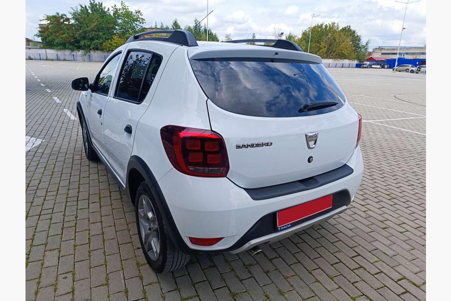 Renault Sandero 2013-2022 Heckstoßstangenabdeckung EuroCap (ABS) Foto 2