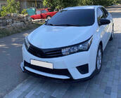 Toyota Corolla 2013-2019 Frontlippe Stoßstange (schwarz) Foto 1