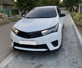 Toyota Corolla 2013-2019 Frontlippe Stoßstange (schwarz) Foto 3