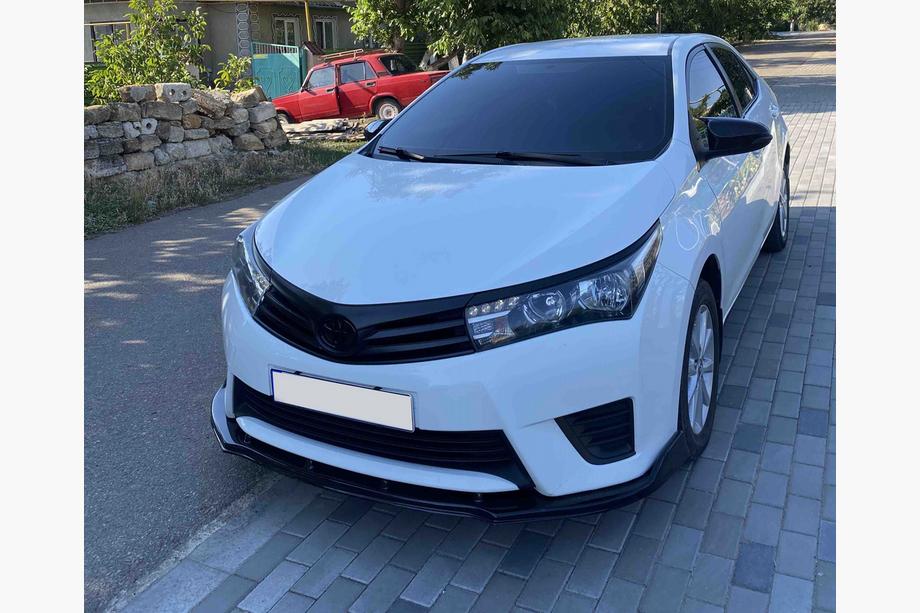 Toyota Corolla 2013-2019 Frontlippe Stoßstange (schwarz) Image
