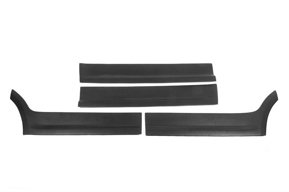 Volkswagen Caddy 2004-2010 Satz Zierleisten und Kotflügelverbreiterungen 2 Türen, kurzer Radstand Foto 5