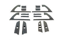 Toyota Land Cruiser 200 2007-2021 Set Zierleisten (gebürstetes dunkel Aluminium) Foto 9