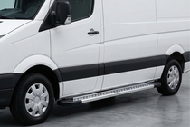 Volkswagen Crafter 2016- Seitenschweller New Vision Grey (2 Stk., Aluminium) Mittlerer Radstand Foto 1