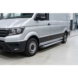 Trittbretter Allmond Grey (2 Stk., Aluminium) Volkswagen Crafter 2016- Foto 1