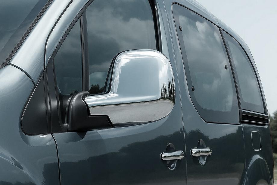 Peugeot Partner/Rifter 2019- Spiegelabdeckungen (2 Stk, Kunststoff) Image