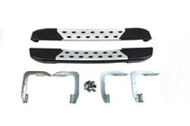 Mercedes Sprinter W906 2006–2018 Seitenschweller DOT-Line hinter dem Rad (2 Stk., Alu) ExtraLang Foto 1