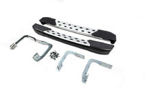 Mercedes Sprinter W906 2006–2018 Seitenschweller DOT-Line hinter dem Rad (2 Stk., Alu) ExtraLang Foto 2
