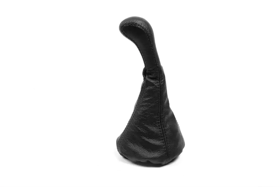 Universal Schaltsack mit Schalthebel (schwarz, Leder) Foto 2