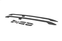 Toyota Land Cruiser 200 2007-2021 Dachreling türkisches Design (Schwarz, 2 Stk) Metallfüße Foto 3