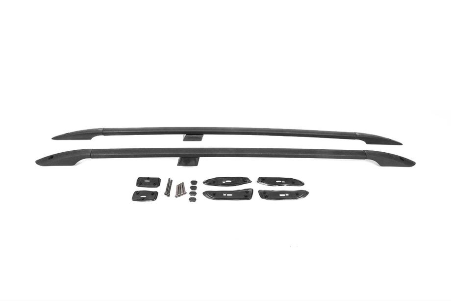 Toyota Land Cruiser 200 2007-2021 Dachreling türkisches Design (Schwarz, 2 Stk) Foto 2