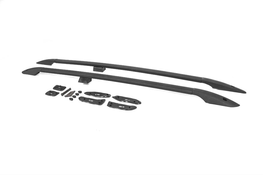 Toyota Land Cruiser 200 2007-2021 Dachreling türkisches Design (Schwarz, 2 Stk) Foto 3