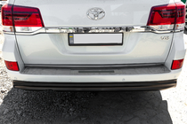 Toyota Land Cruiser 200 2007-2021 Heckstoßstangenabdeckung 2016-2021 Edelstahl Foto 3