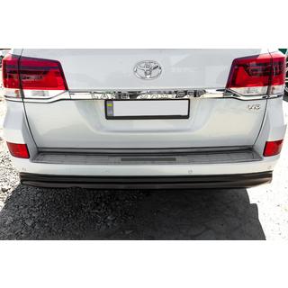 Heckstoßstangenabdeckung 2016-2021 Edelstahl Toyota Land Cruiser 200 2007-2021 Foto 3
