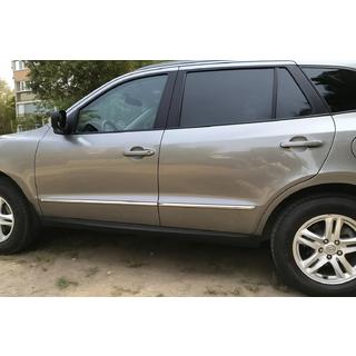 Türleisten Edelstahl (4 Stk) Hyundai Santa Fe 2 2006-2012 Foto 1