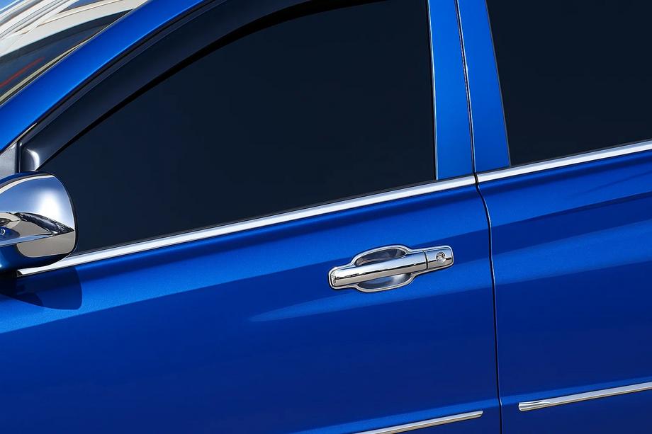 SsangYong Action 2005-2018 Chrom Fensterleisten PickUp (4 Stk, Edelstahl) Image