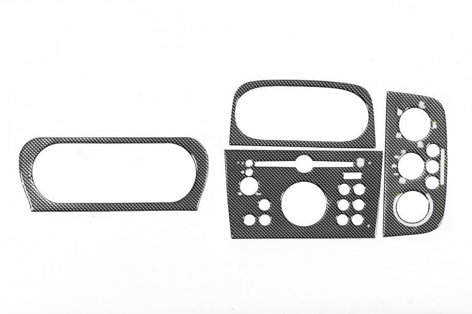Opel Combo 2002–2012 Armaturenbrett Abdeckungen Schwarz Klavierlack Foto 5