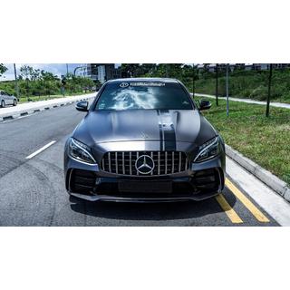Bodykit mit kompletter Heckstossstange (Design Black Mamba C63GT) Mercedes C-сlass W205 2014-2021 Foto 2