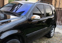 Mercedes ML W163 1997-2005 Spiegelabdeckungen (2 Stk, Edelstahl) Foto 1