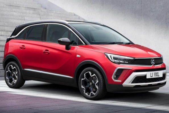 Crossover Opel Crossland X erhielt ein Update