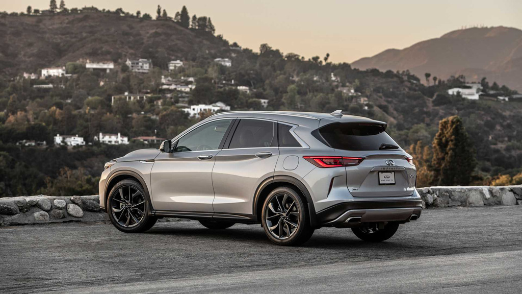 Die Infiniti QX50-Frequenzweiche wurde extern aktualisiert und die Grundkonfiguration erweitert