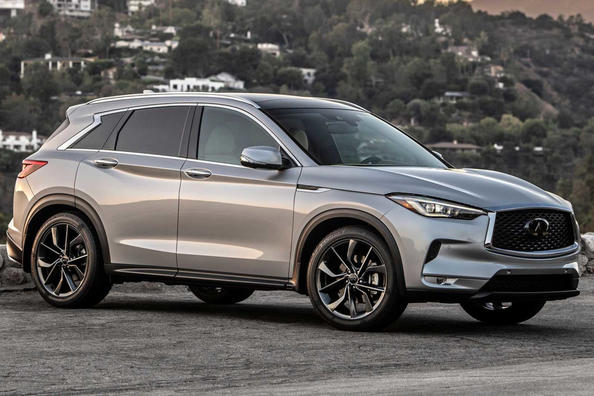 Die Infiniti QX50-Frequenzweiche wurde extern aktualisiert und die Grundkonfiguration erweitert Foto 1