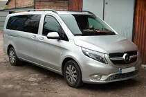 Mercedes Vito/V-class W447 2014- Frontgrill Diamond (2014-2023 für Vito W447) Foto 8