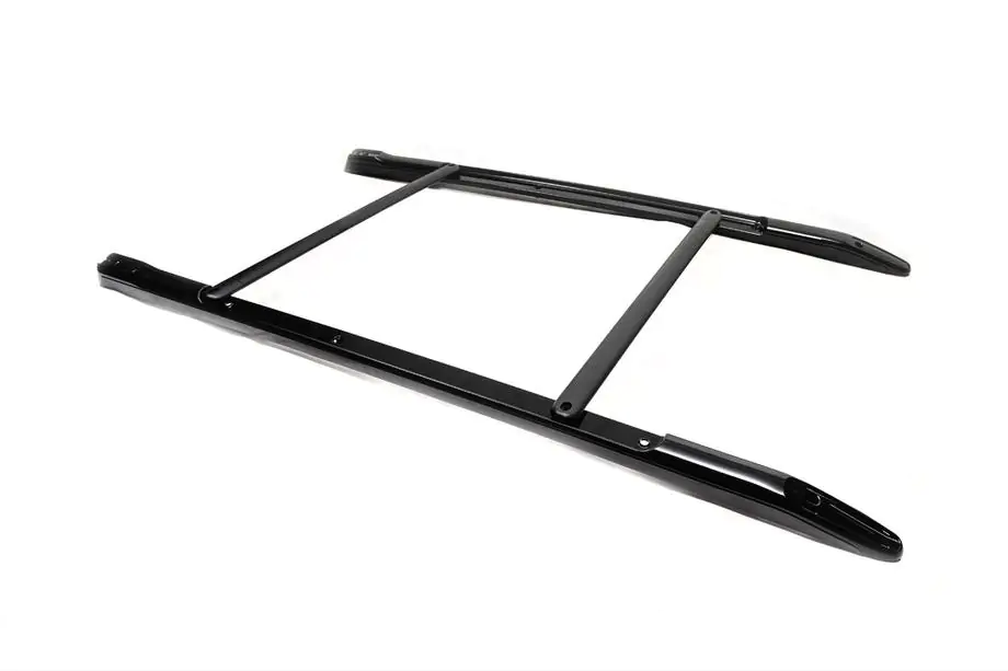 Toyota Land Cruiser 200 2007-2021 Dachreling mit Quertraeger Schwarz (Exclusive, 2 Stk) Image