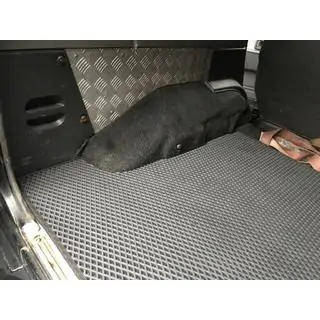 Kofferraummatte Lang (EVA, Schwarz) Foto 4