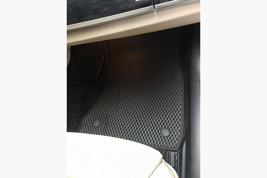 BMW 7 Series F01/F02 2008-2015 EVA Fußmatten (für F02, Schwarz) Foto 4