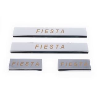 Einstiegsleisten Edelstahl Carmos V1 (4 Stk) Ford Fiesta 2002-2008 Foto 2