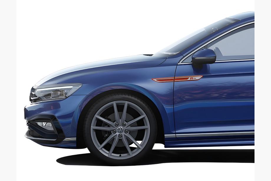 Volkswagen Passat B8 2015-2023 Emblem R-Line (verschiedene Ausführungen) Blau Image