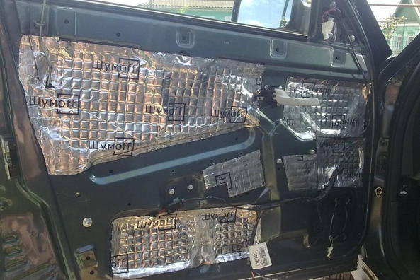 Do-it-yourself Lada Priora Tür Schallschutz