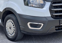 Ford Transit 2014- Abdeckungen für Nebelscheinwerfer 2019+ (2 Stk, Edelstahl) Carmos - Türkischer Edelstahl Foto 1