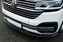 Volkswagen T6 2015-2024 Chrom-Zierleisten für den Kühlergrill 2019+ (5 Stk., Edelstahl) OmsaLine - Italienischer Edelstahl Foto 1