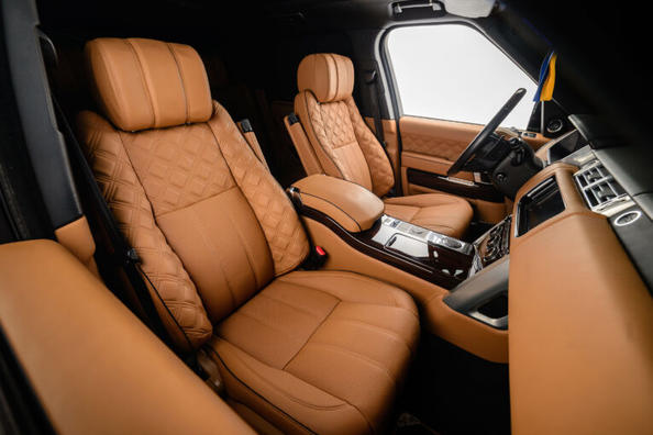 Sitze im Auto als Element der Abstimmung