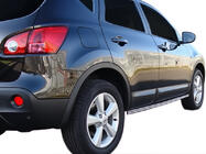 Nissan Qashqai 2010-2014 Seitliche Doppelrohre (2 Stk., Edelstahl) Foto 2