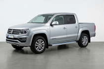 Volkswagen Amarok 2010-2022 Seitenschweller Maya Blue-Grey (2 Stk., Aluminium) Foto 1