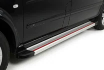 Mercedes Vito/V-class W447 2014- Seitenschweller Maya Rot-Grau (2 Stk., Aluminium) Foto 1
