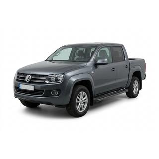 Seitenschweller Maya V1 Schwarz (2 Stk., Alu) Volkswagen Amarok 2010-2022 Foto 1