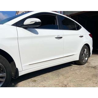 Türleisten Chrom (4 Stk, Edelstahl) Hyundai Elantra (AD) 2015-2020 Foto 1