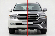Toyota Land Cruiser 200 2007-2021 Facelift-Umrüstkit von LC200 2008-2015 auf 2016 Executive Foto 1