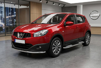 Nissan Qashqai 2010-2014 Seitenschweller Tayga V2 (2 Stk., Aluminium) Langer Radstand Foto 1