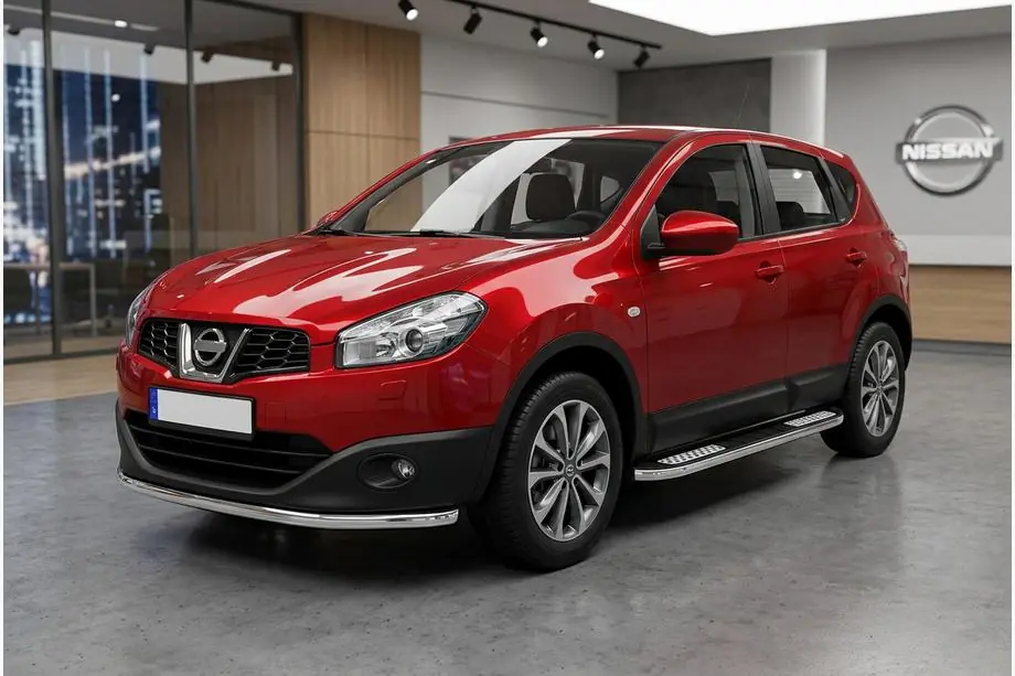 Nissan Qashqai 2010-2014 Seitenschweller Tayga V2 (2 Stk., Aluminium) Image