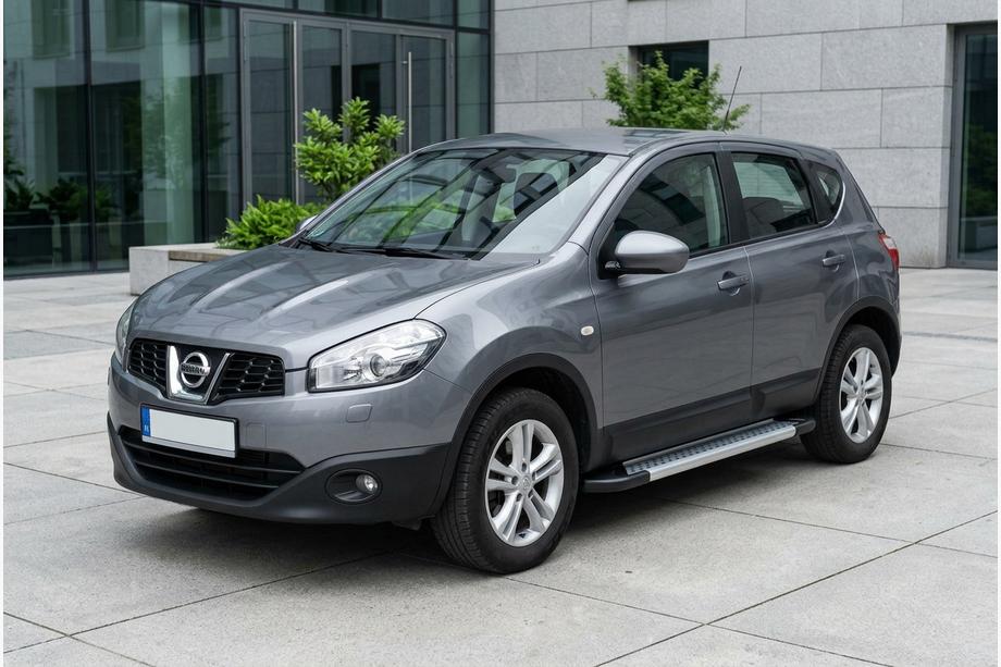 Nissan Qashqai 2010-2014 Seitenschweller Vision New Grey (2 Stk., Aluminium) Langer Radstand Image