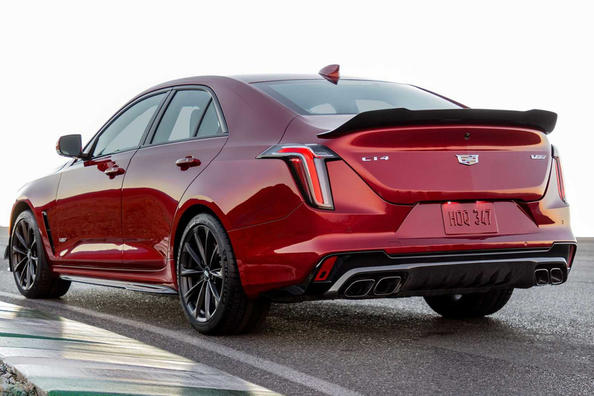 Cadillac CT4-V Blackwing: "aufgeladene" Kompaktlimousine mit einem 479 "Pferd" -Motor Foto 4