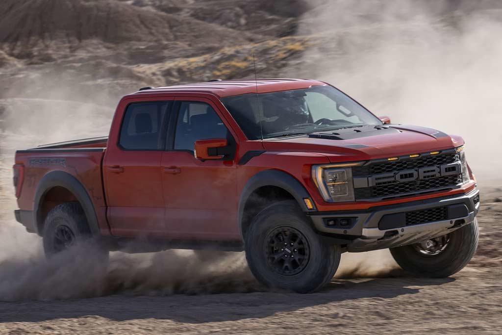 Ford F-150 Raptor in einer aktualisierten Version vorgestellt