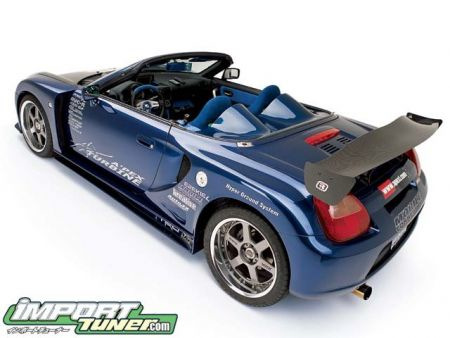 Toyota Tuning am Beispiel des Toyota MR-S von Apexi USA