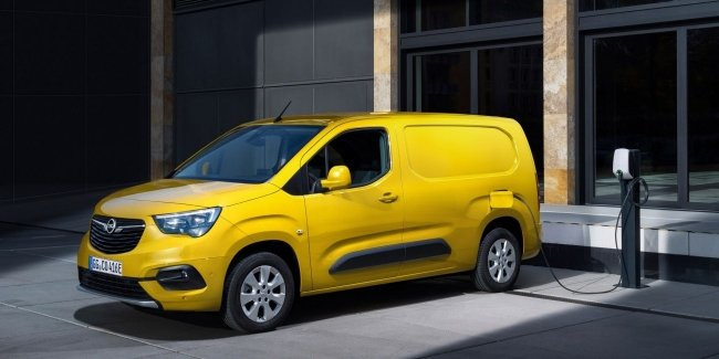 Es gab eine elektrische Modifikation des Kompaktwagens Opel Combo