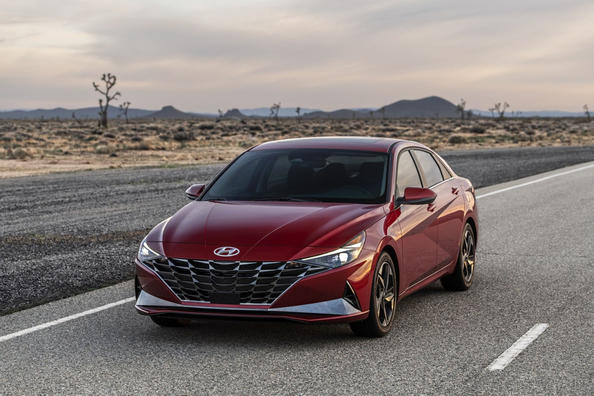 Hyundai Elantra Bewertung der siebten Generation
