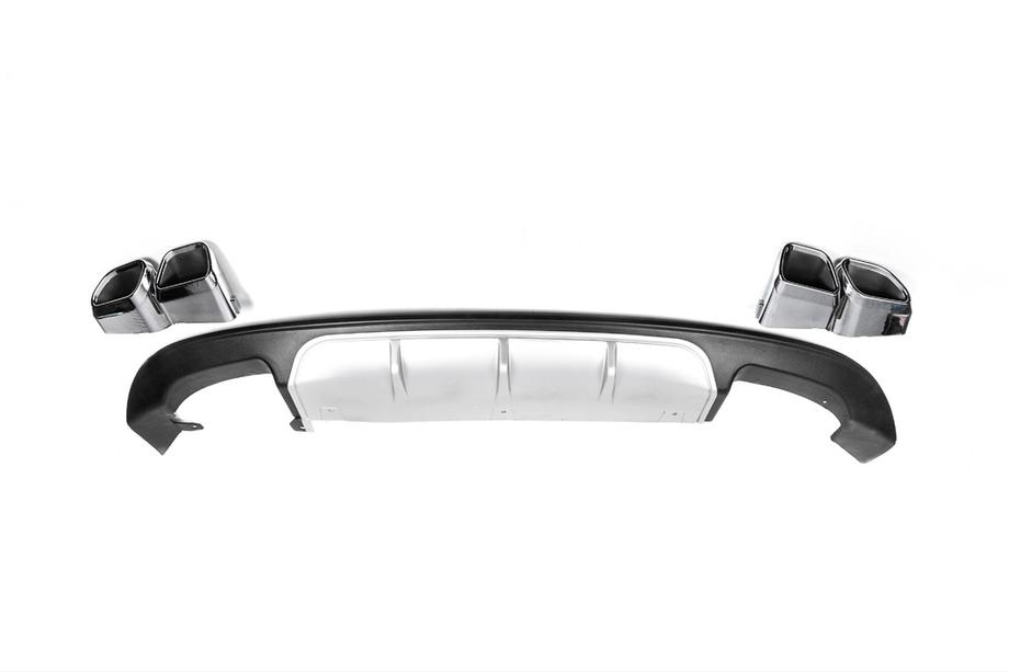 Hyundai Elantra (AD) 2015-2020 Heckstoßstangendiffusor (Niken, grundiert) Image